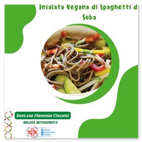 Insalata Vegana di Spaghetti di Soba