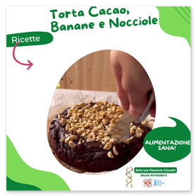 Torta Cacao, Banana e Nocciole: Semplice e Golosa!