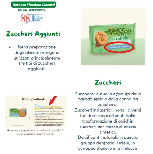 Zuccheri Aggiunti 3